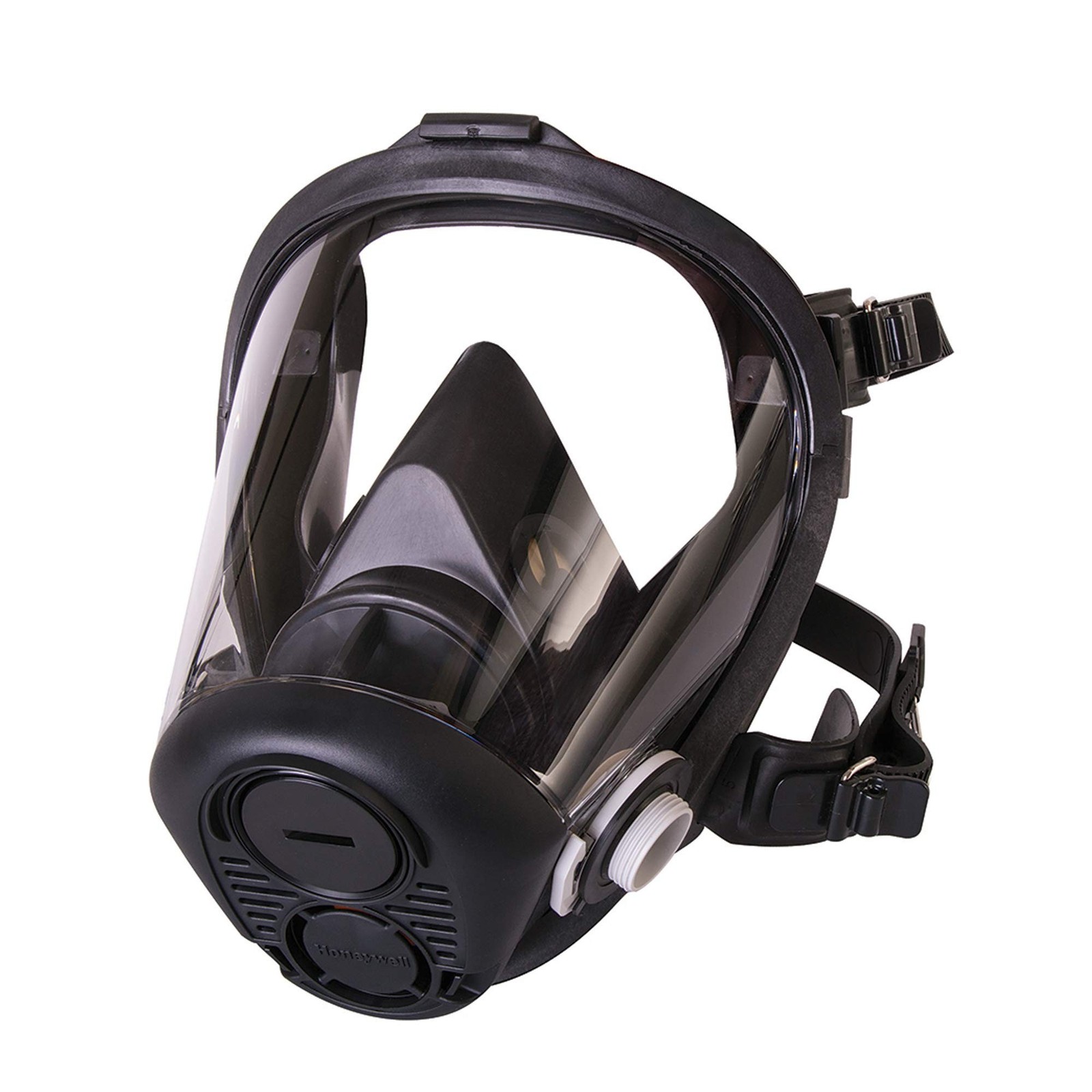 Honeywell North RU6500 Series Full Face Respirator with 5-Point Head Strap, L...