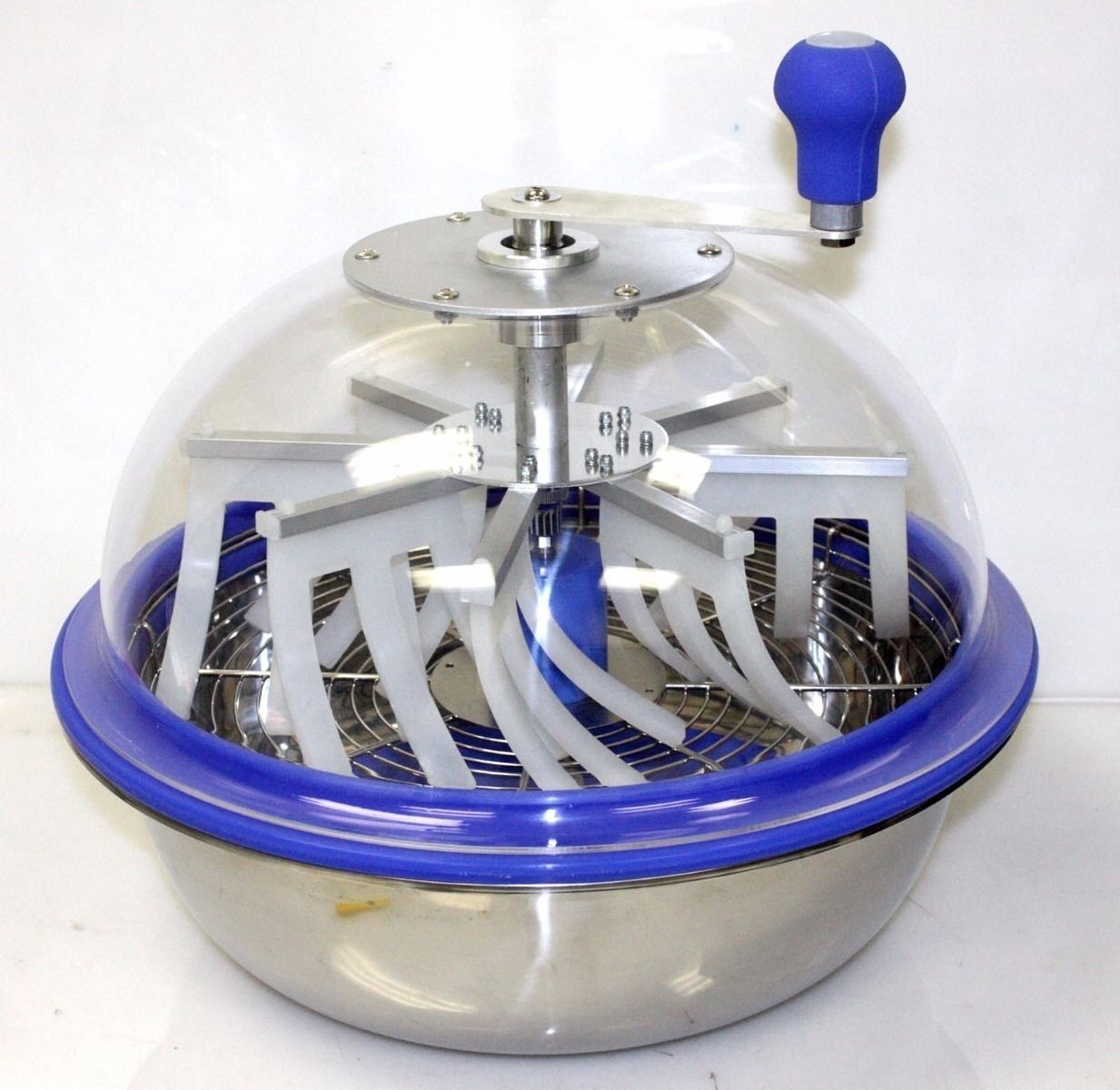 16" Twisted Trimmer Hydroponics Stainless Bowl Leaf Plant Bud Spin w/Wire blades