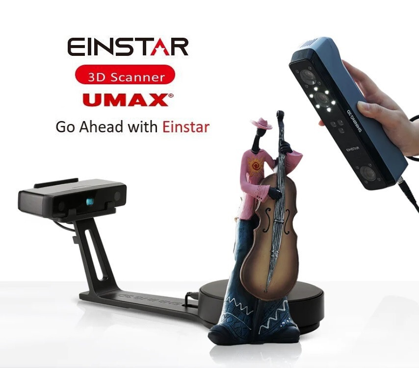 Unleash Your Creativity with Einstar 3D Scanner & EinScan-SE Desktop Bundle!