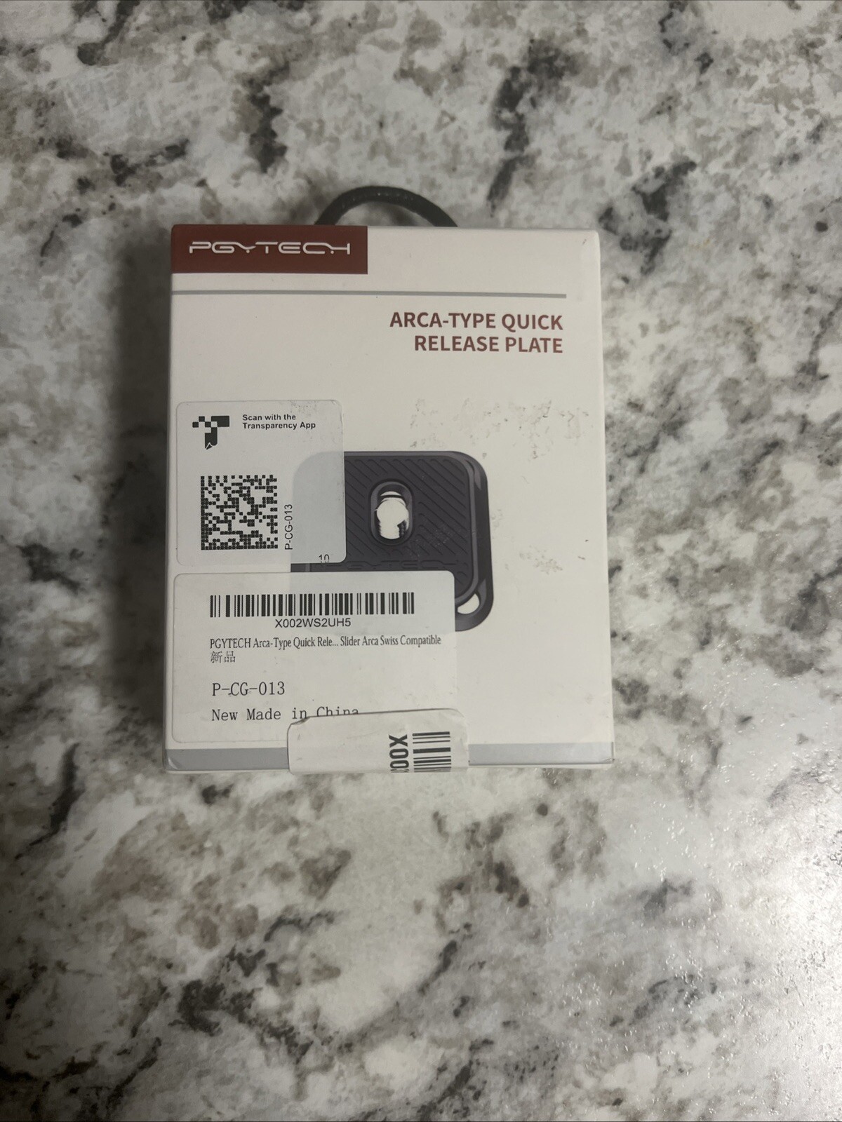 PGYTECH Arca Type Quick Release Plate for Tripods and Sliders