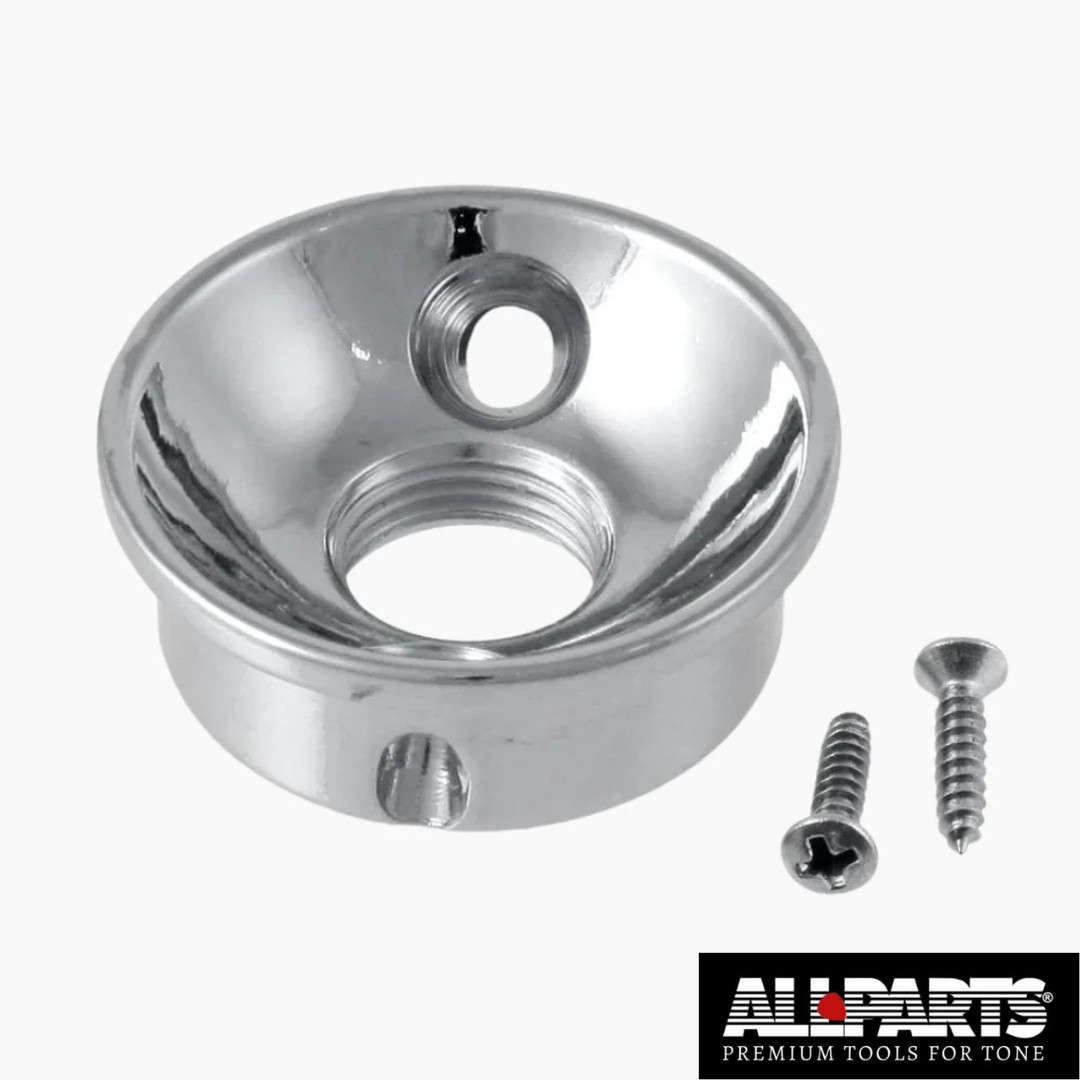 Allparts Retrofit Jackplate for Telecaster Guitar - CHROME - NEW