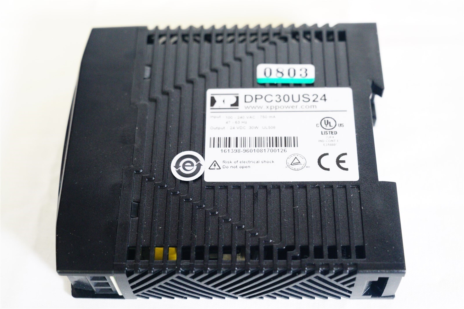 XP Power DPC30US24 24V 30W DIN Rail Power Supply (85-264 VAC In)