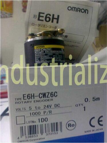 1PCS OMRON E6H-CWZ6C 1000P/R Rotary Encoder NEW