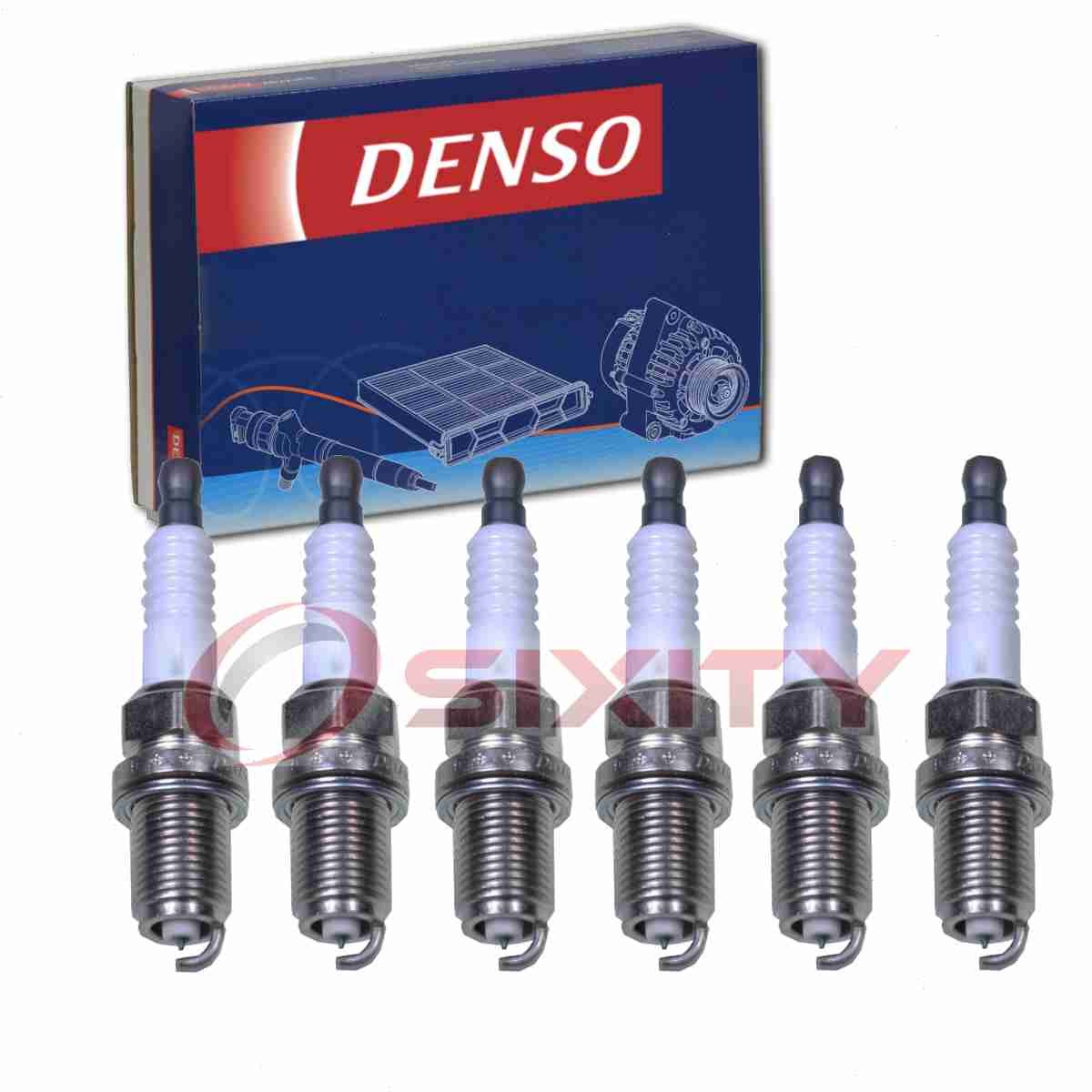 6 pc Denso Spark Plugs for 2004-2009 Kia Amanti 3.5L 3.8L V6 Ignition ni