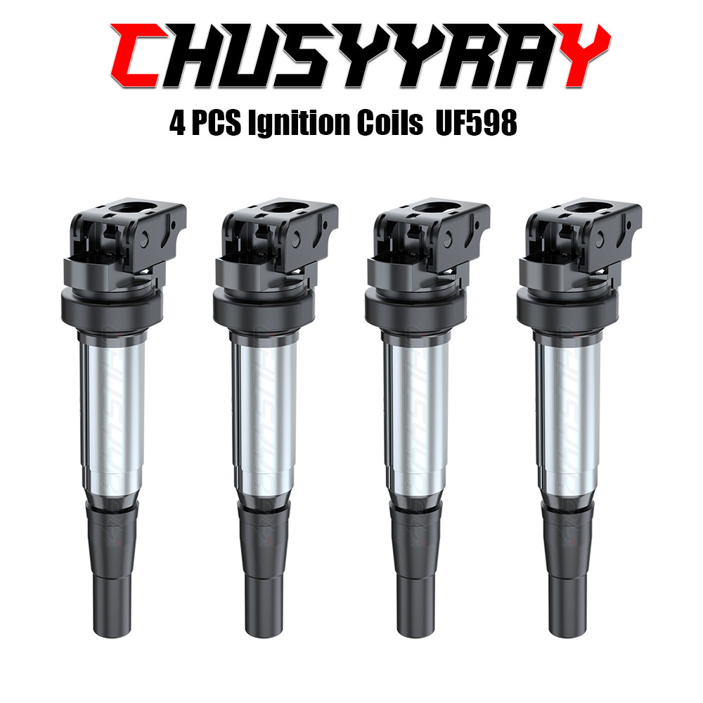 4X Ignition Coils  For 2007-2016 Mini Cooper Countryman Paceman 1.6L L4 UF598