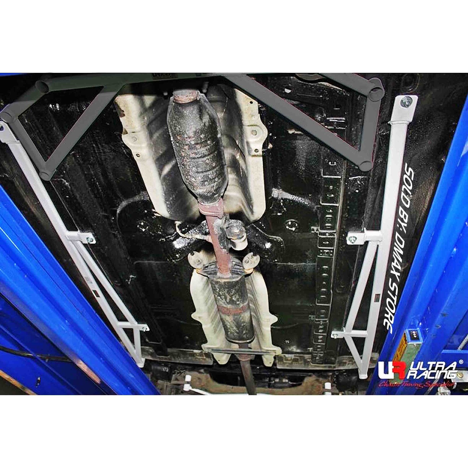 FOR 04~09 SONATA NF HYUNDAI ULTRA RACING 8 POINTS SIDE LOWER FLOOR SUPPORT BRACE