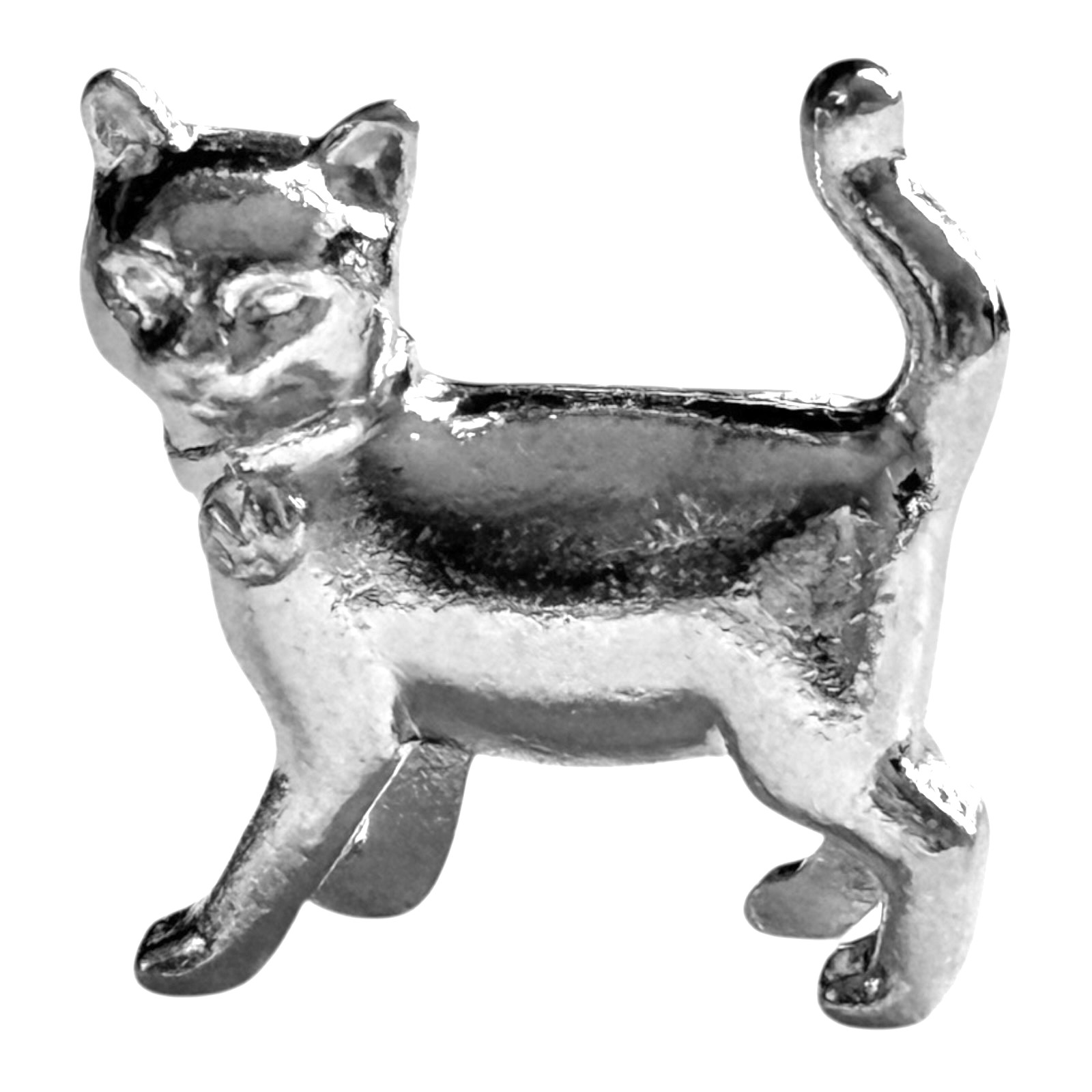 Monopoly Game Cat Metal Pawn Token Mover  - New - 2025