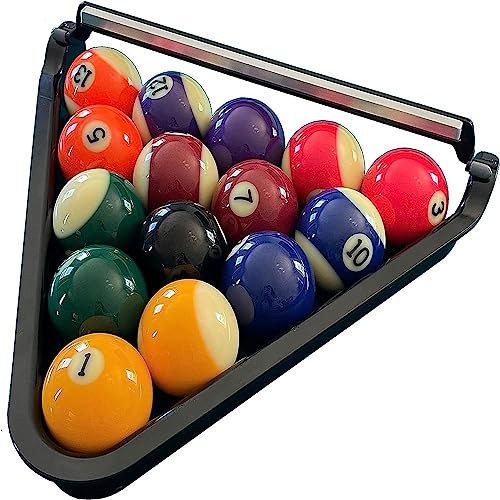 Billiard Ball Rack 8-Ball Black
