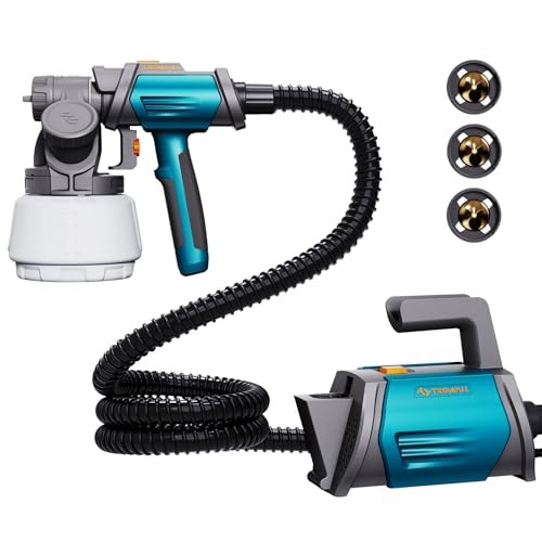 Tilswall Paint Sprayer Shark 800 HVLP Spray Paint Gun, 800W Electric Sprayer