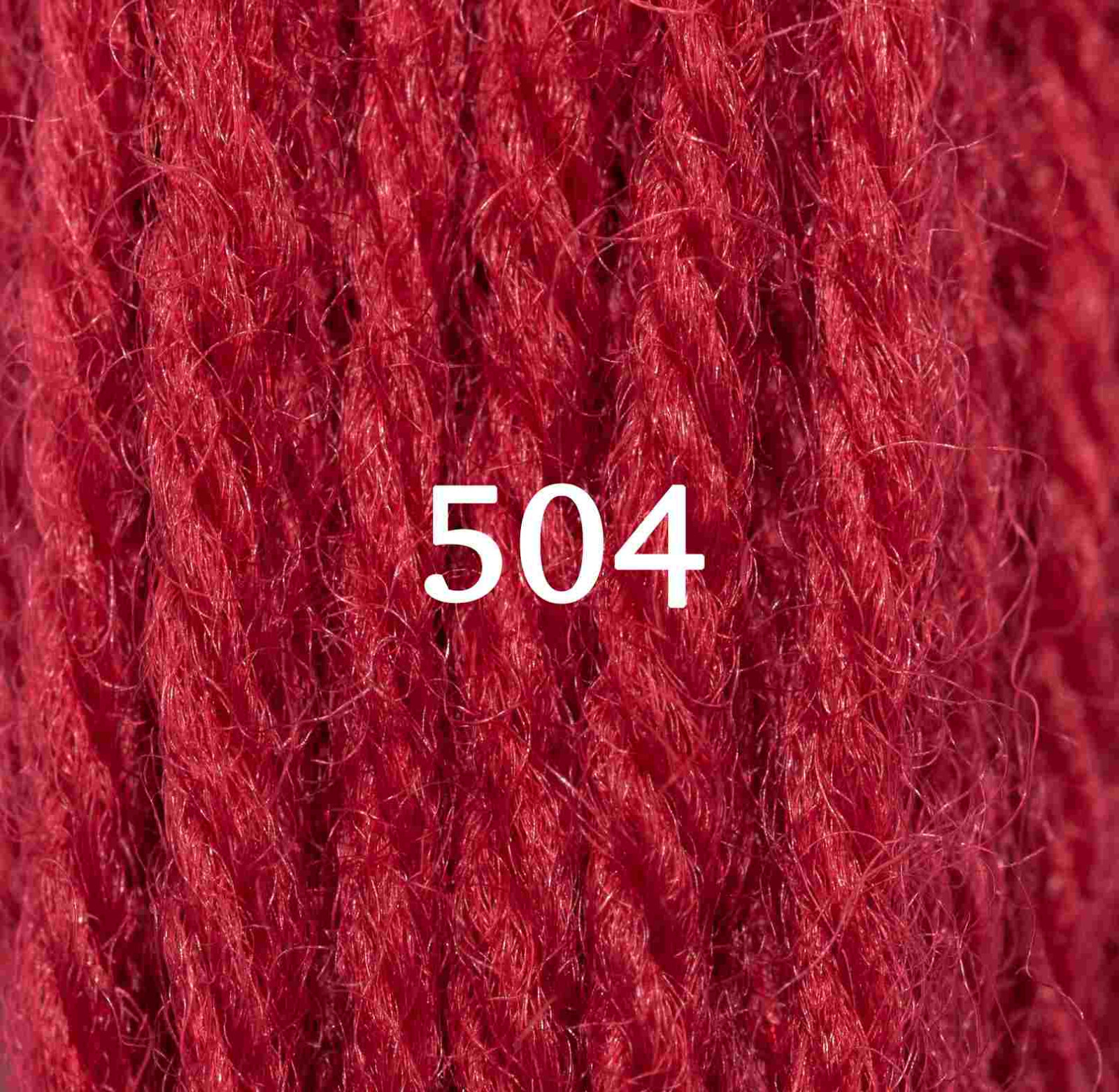 Appleton Crewel Wool - 27 Yd Skein - Scarlett Red Tone Color 504