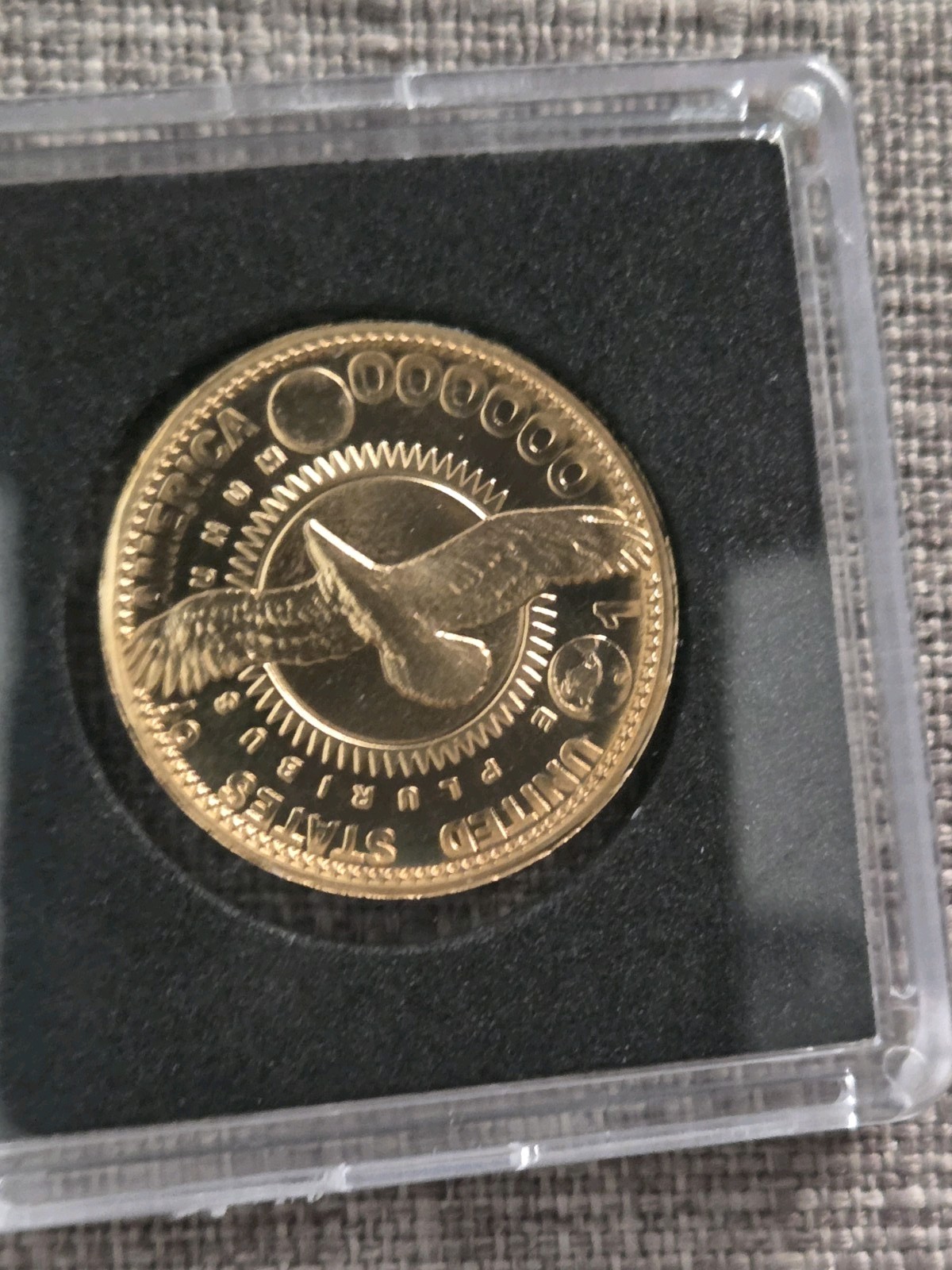 2003 D SAGAGEWA PROTOTYPE DANIEL CARR NO PEACE ON REVERSE Brass