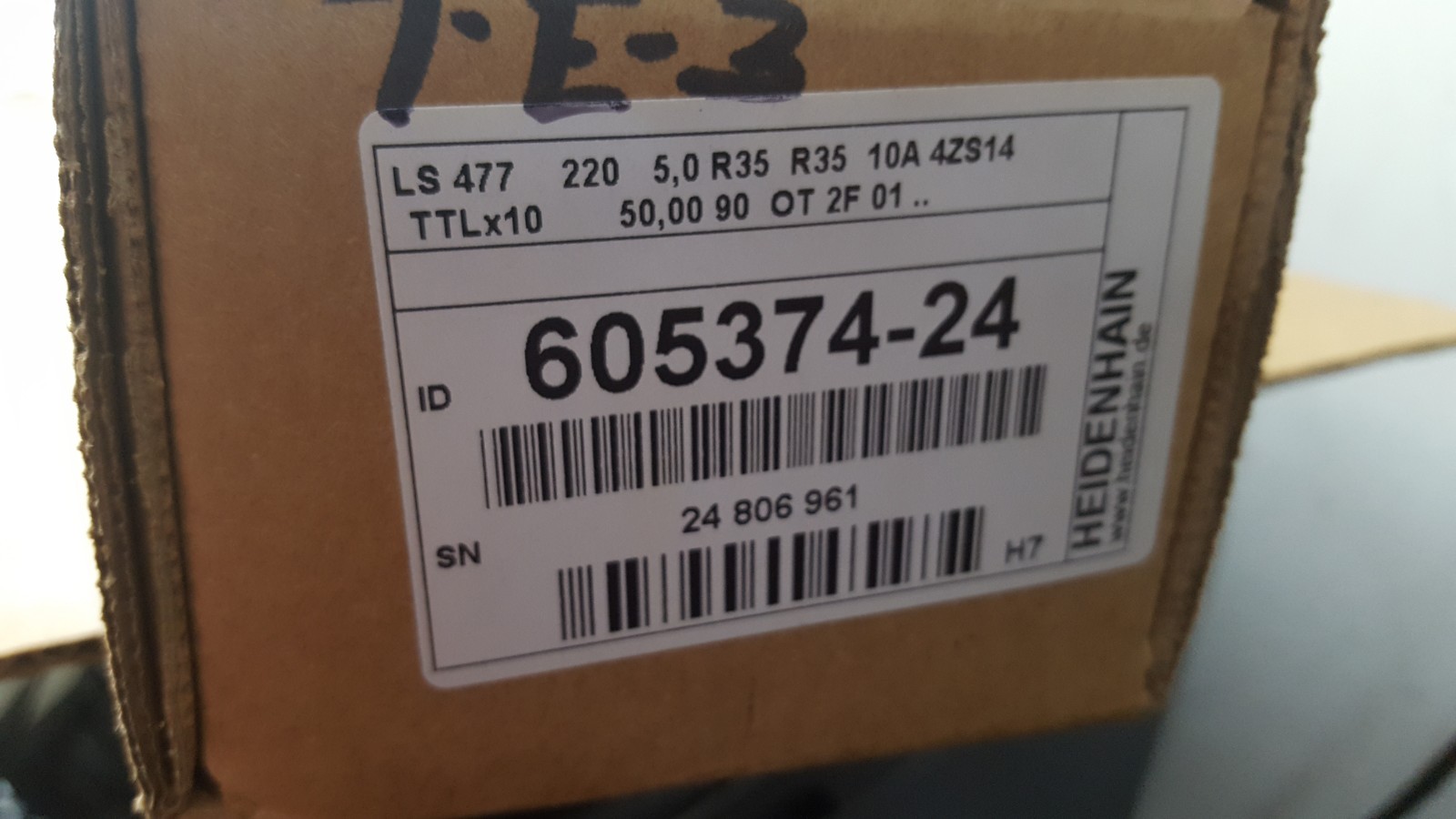 HEIDENHAIN 605374-24 LS 477 220 5,0 R35 R35 10A 4ZS14 Incremental Linear Encoder