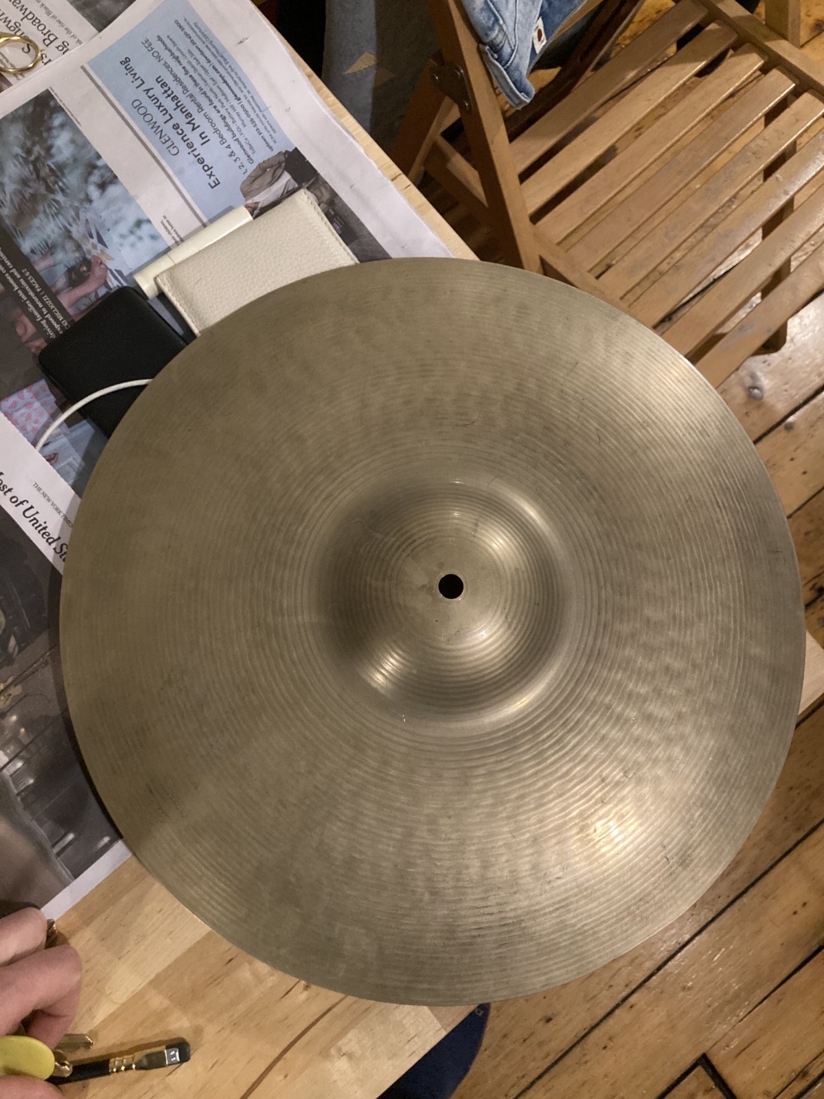 2002 Zildjian "A" 16" Cymbal 1312g