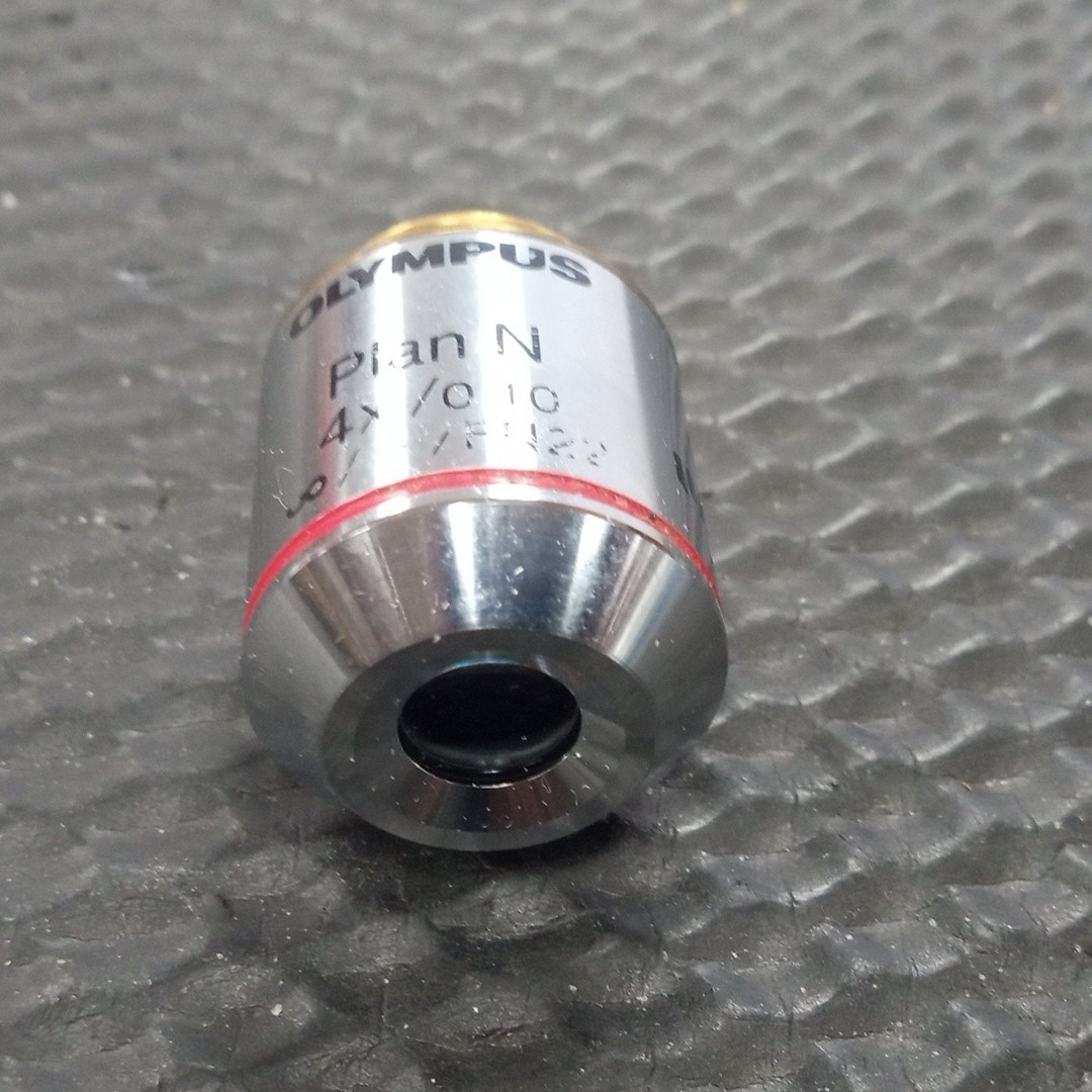 Olympus Plan N 4x / 0.10 FN22 Microscope Objective (J)