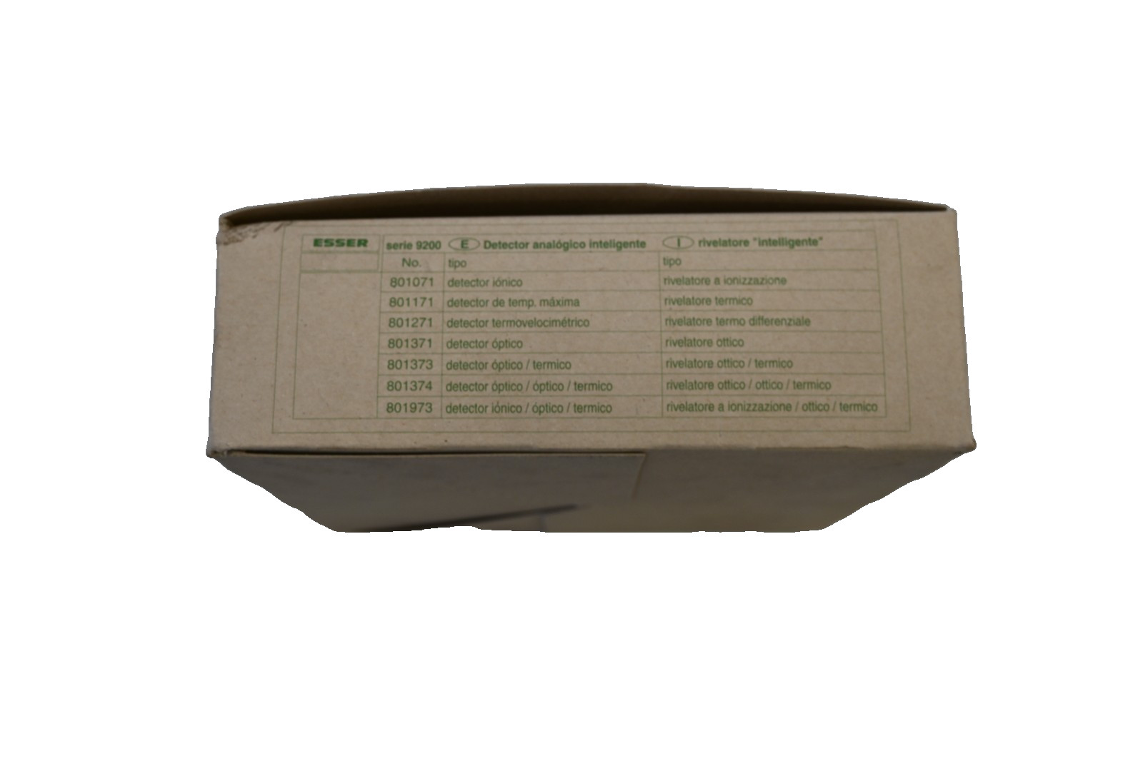 ESSER 801373 OT Multi Sensor Smoke Alarm Series 9200 Processor Analog Detector New