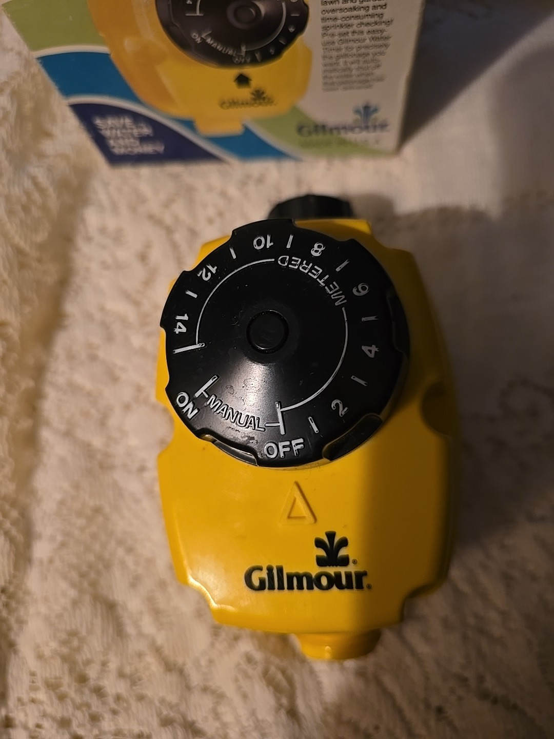Gilmour WATER TIMER Model 8500 Measures Gallons Not Minutes Save Water Garden