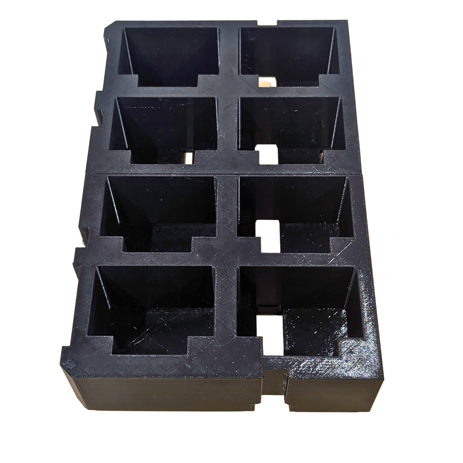 Milwaukee PACKOUT 8× M18 Battery Insert – Storage for 2-Drawer System