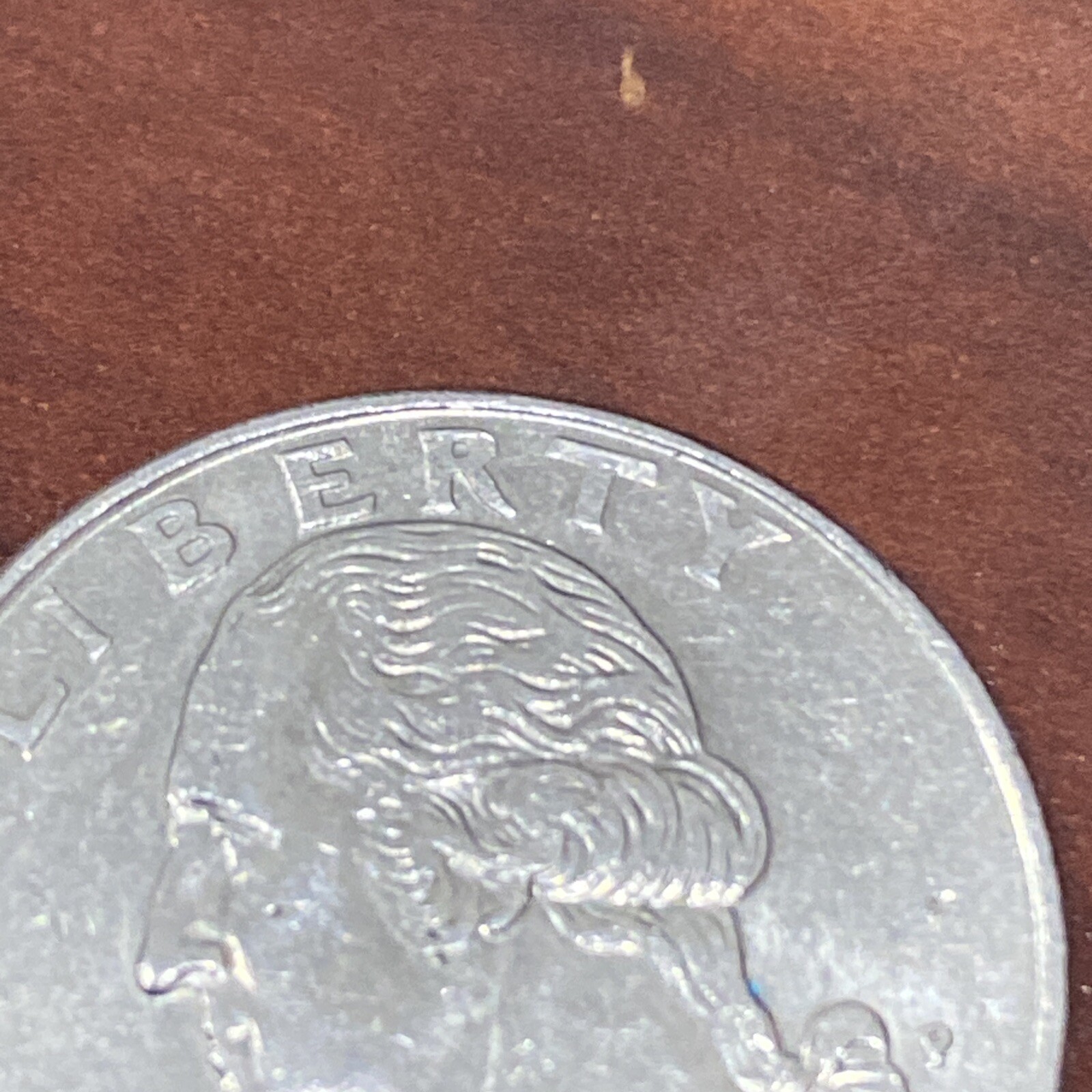 1996 P Washington About Uncirculated Condition Quarter