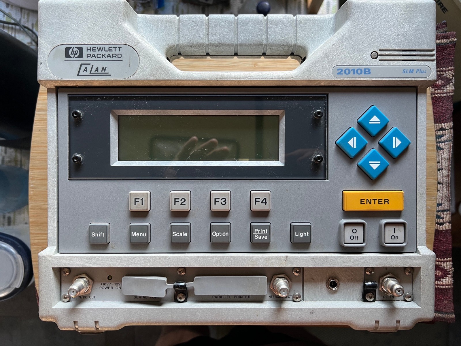 Hewlett Packard CaLan 2010B CATV Ingress Analyzer & Signal Level Meter. Tested.