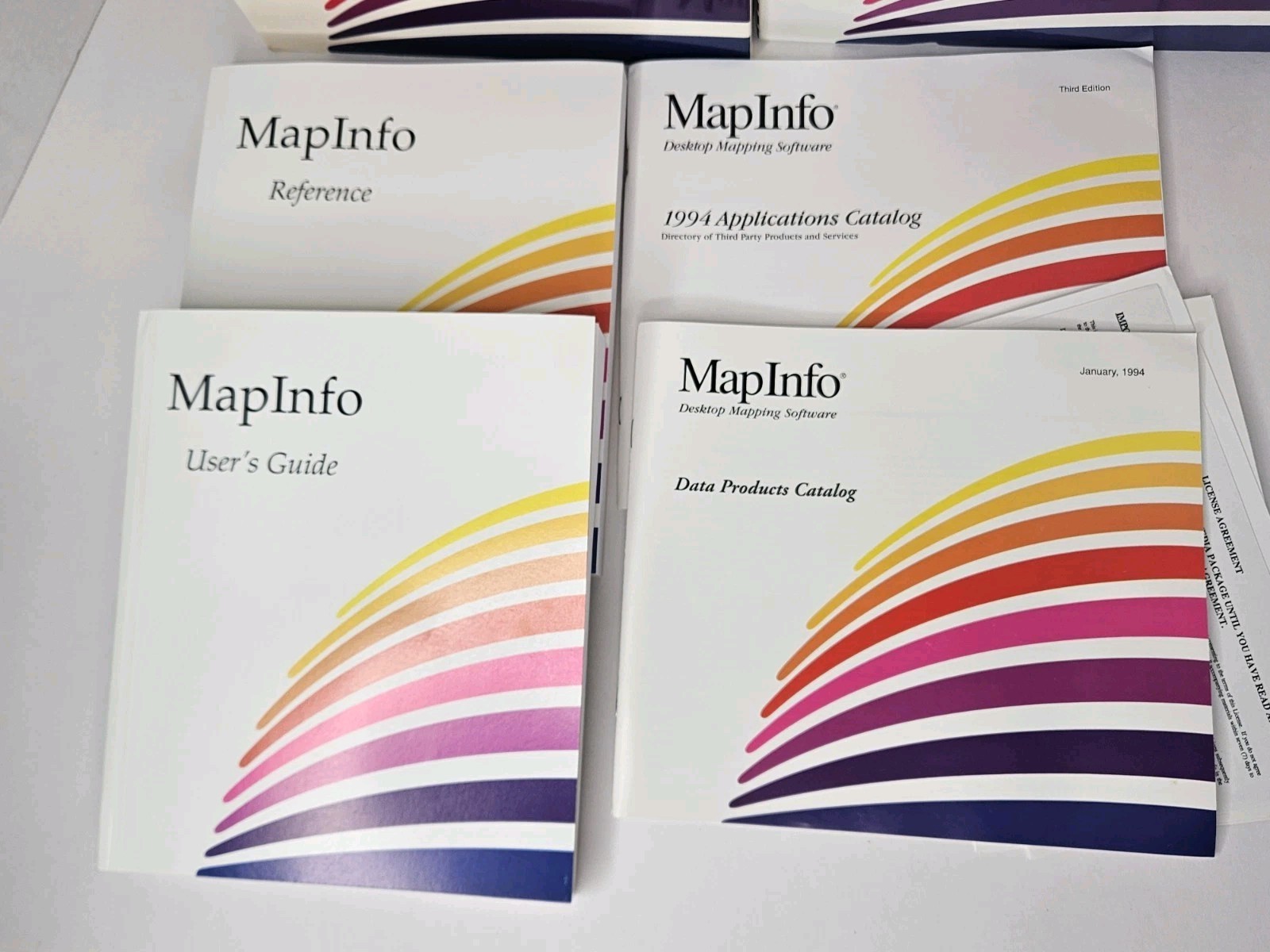 MapInfo 3.0 For Windows Desktop Mapping Software 1994 Cd-rom & 3.5" Floppy