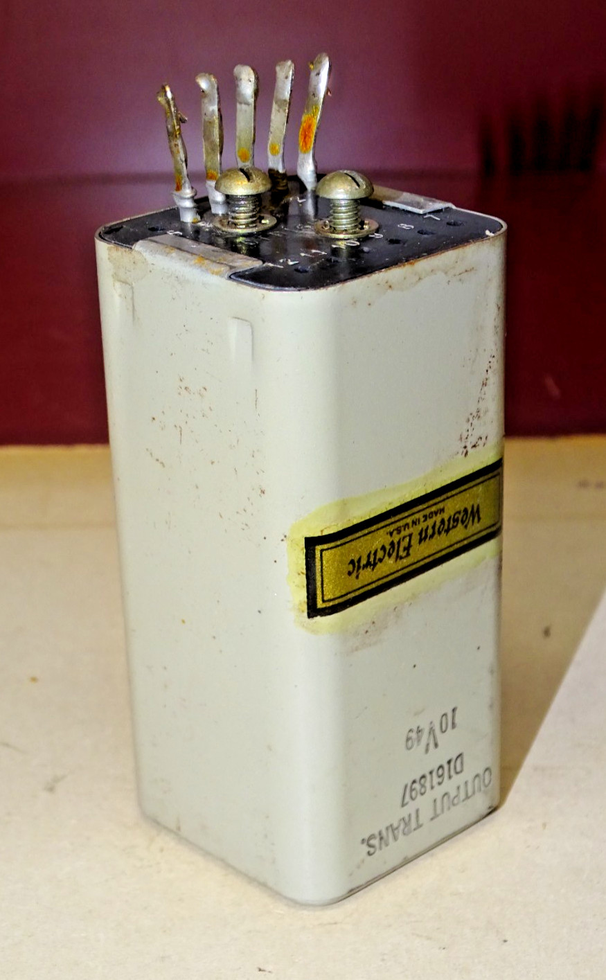 Western Electric Type D161897 Output Transformer, 178D, Good