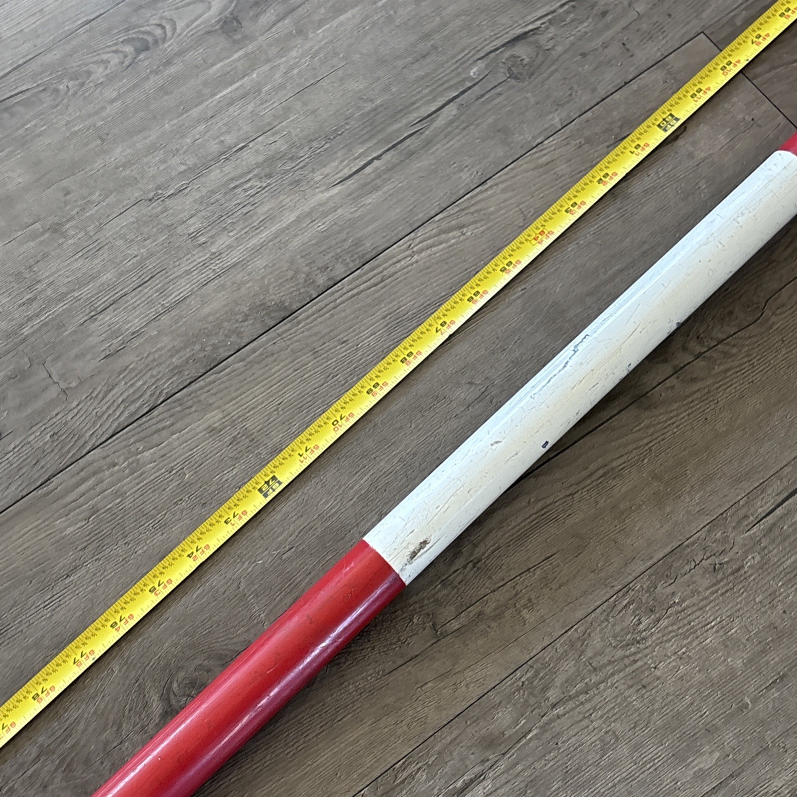 Surveying Utility Aluminum Pole Used USA.