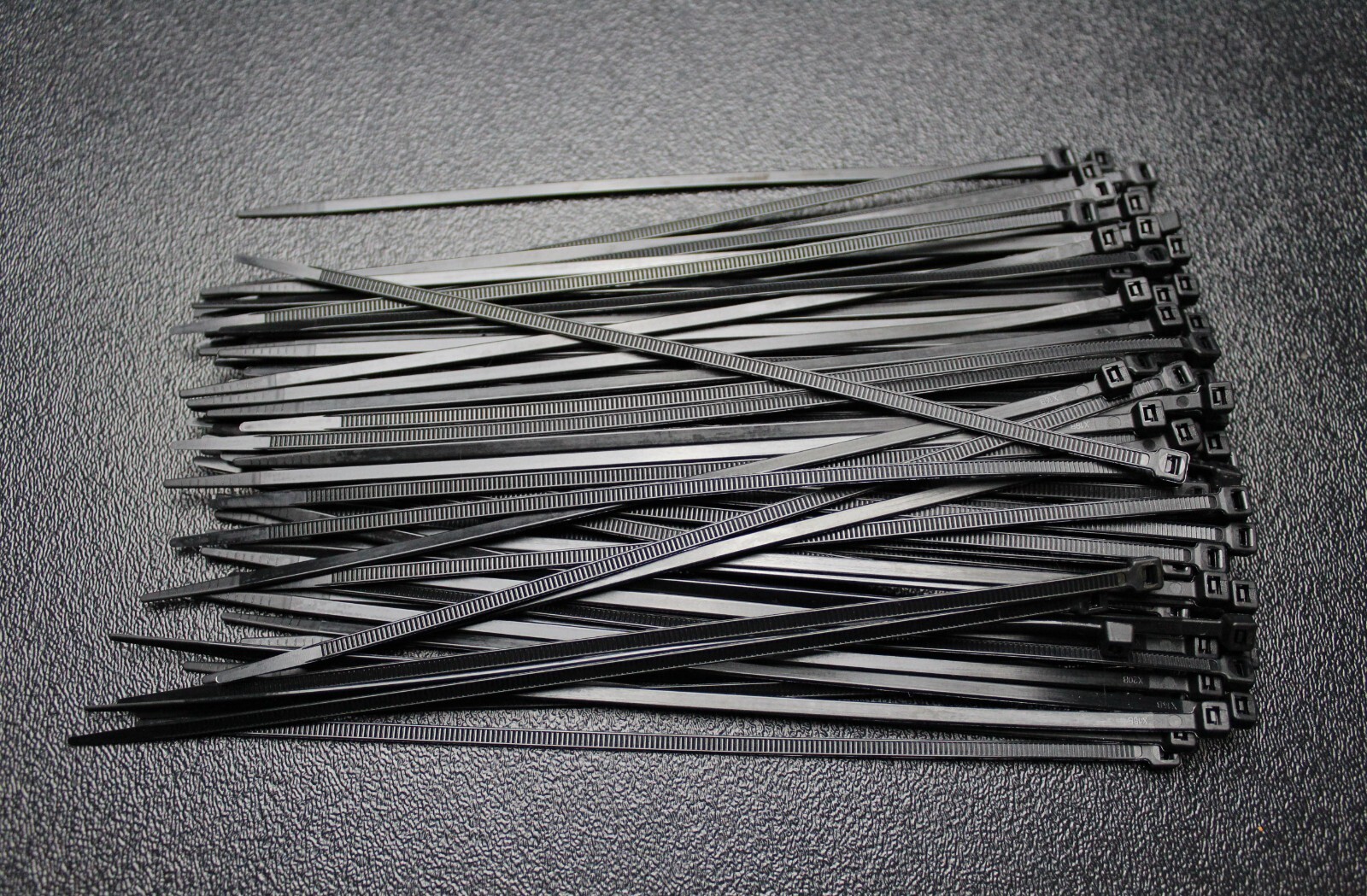 100 PK 11 INCH ZIP TIES NYLON BLACK 40 LBS UV WEATHER RESISTANT WIRE CABLE BCT11