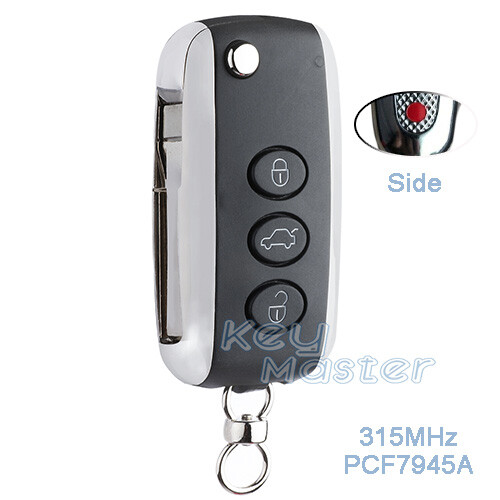 Smart Remote Key Fob 315MHz for Bentley Continental GT GTC 2005-2016 KR55WK45032