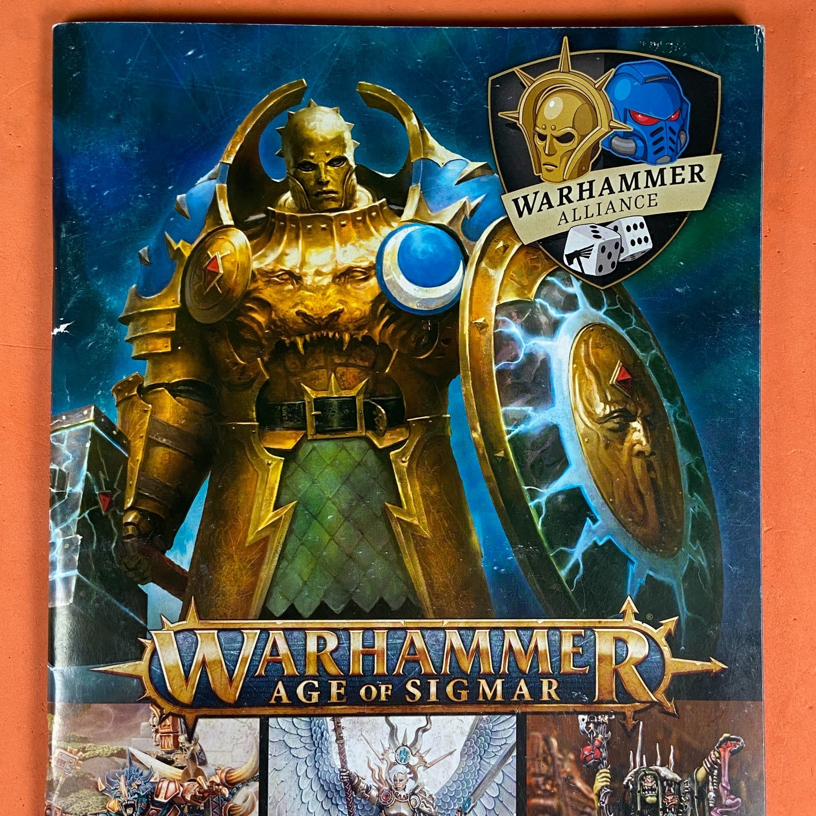 Warhammer 40,000 Alliance Age Of Sigmar Starter Guide Book GOOD CONDITION