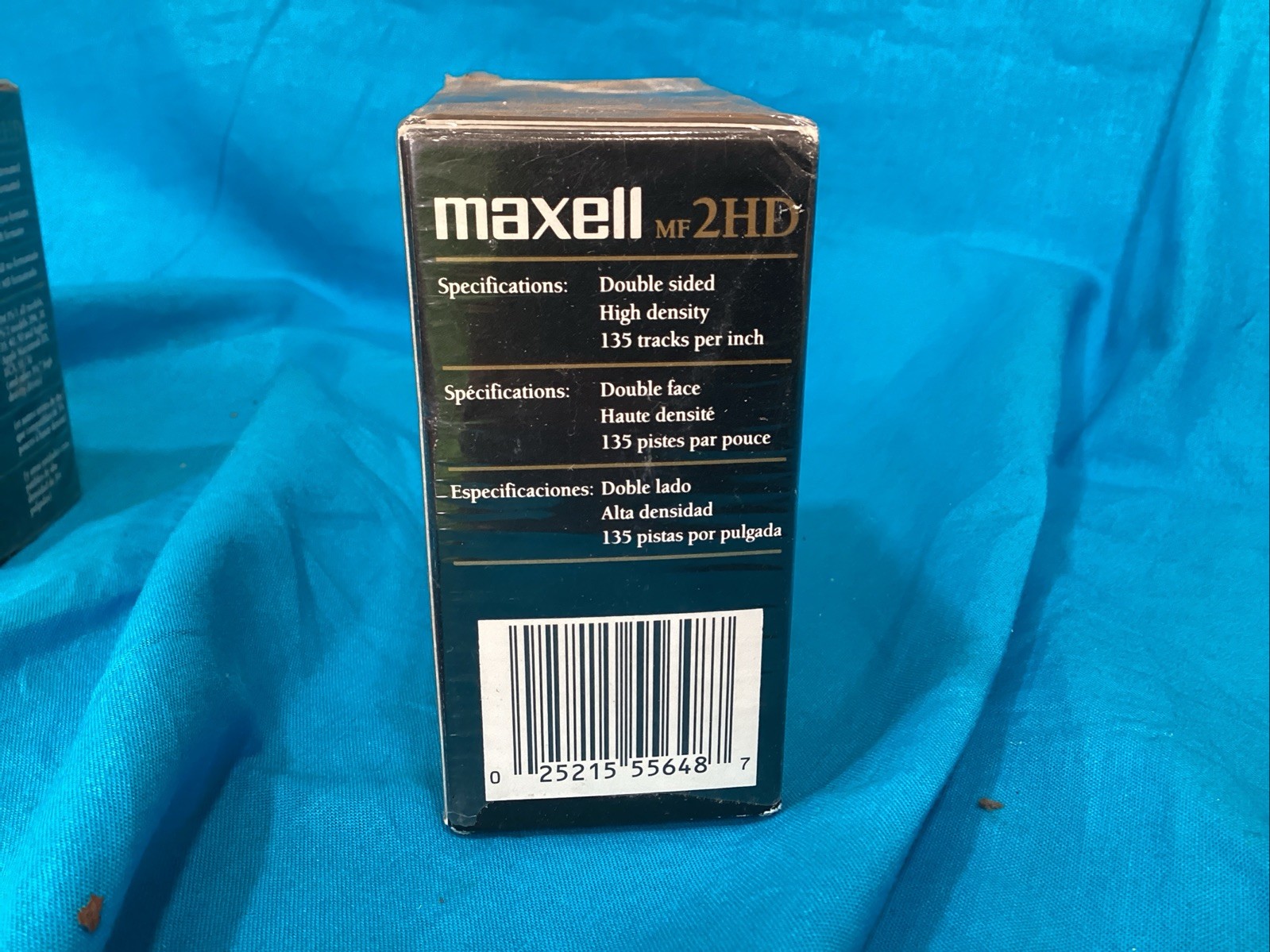 2 MAXELL MF2HD Micro Floppy Disk High Density Double Sided 3 1/2 New