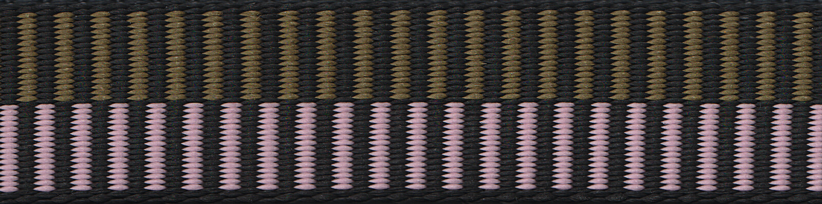 3/4 Inch Porcelain Earth Regency Stripes Heavy Plus Nylon, 10 Yards