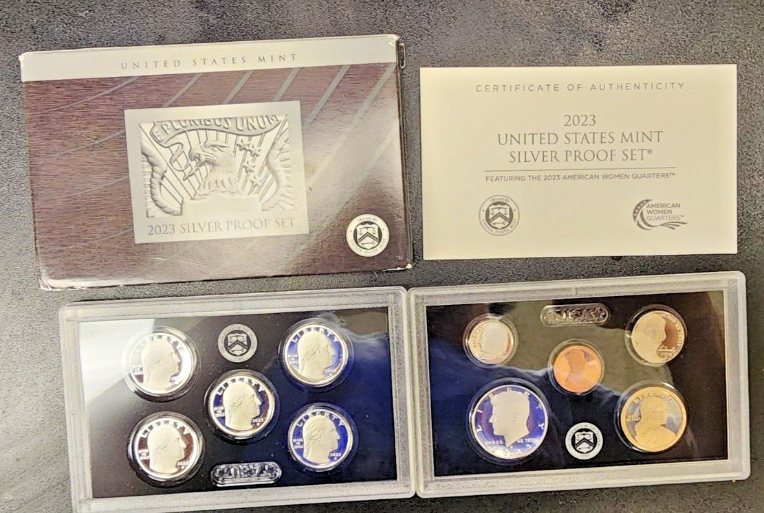 2023 US Mint Silver Proof Set OGP COA