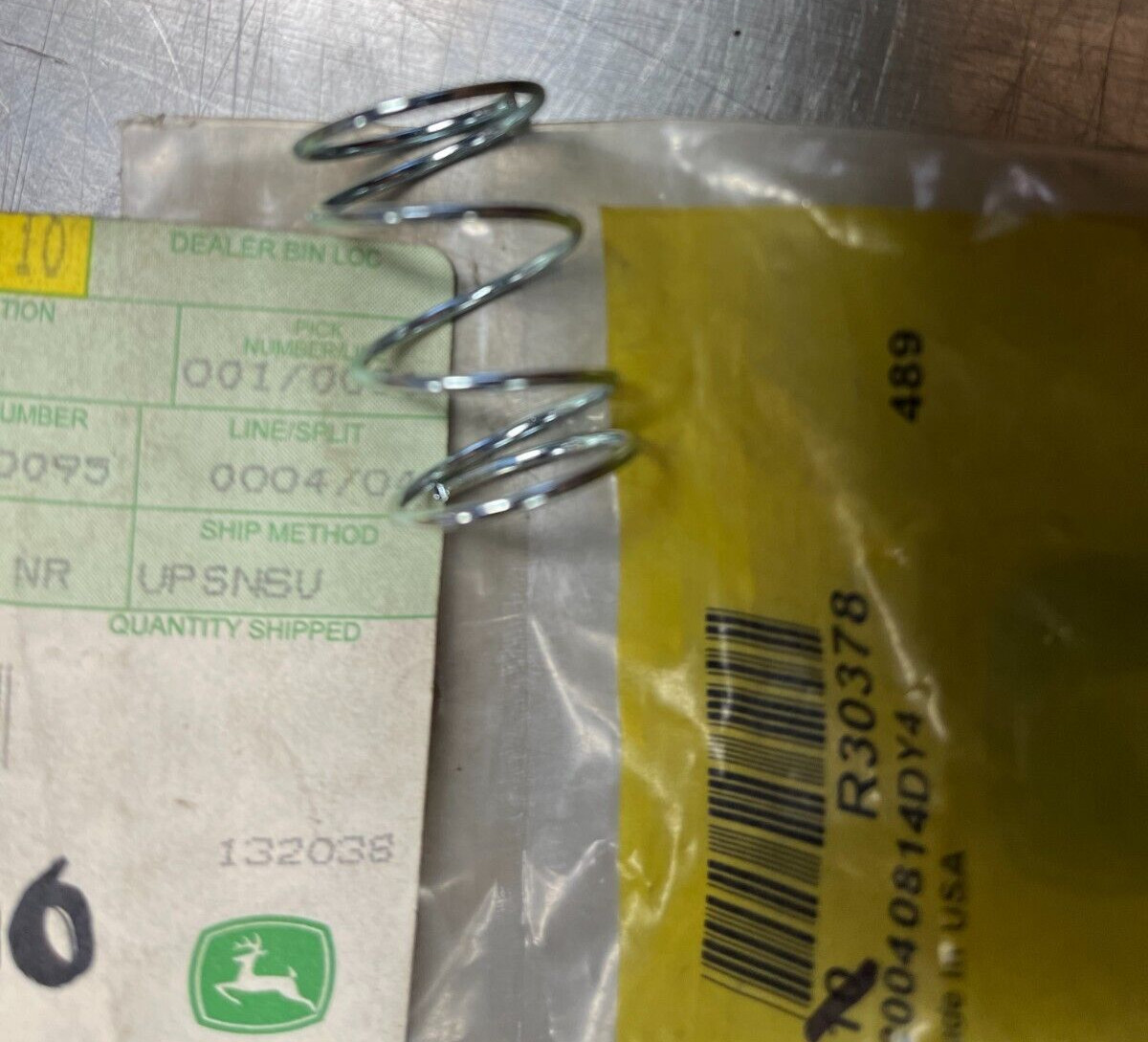 R30378 OEM John Deere Spring