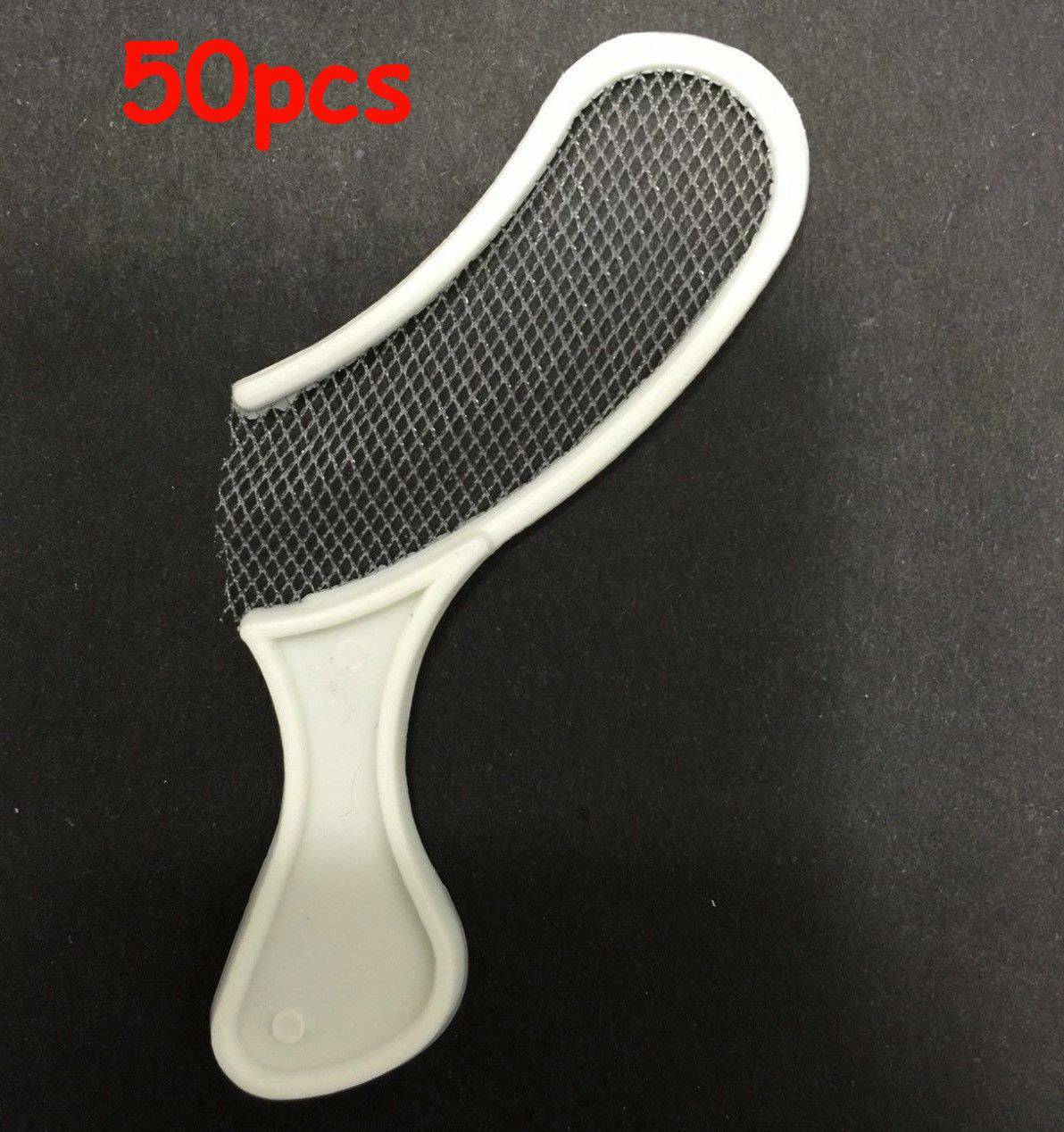 50pcs Dental Impression Bite Registration Sideless Triple Trays Impression Bite