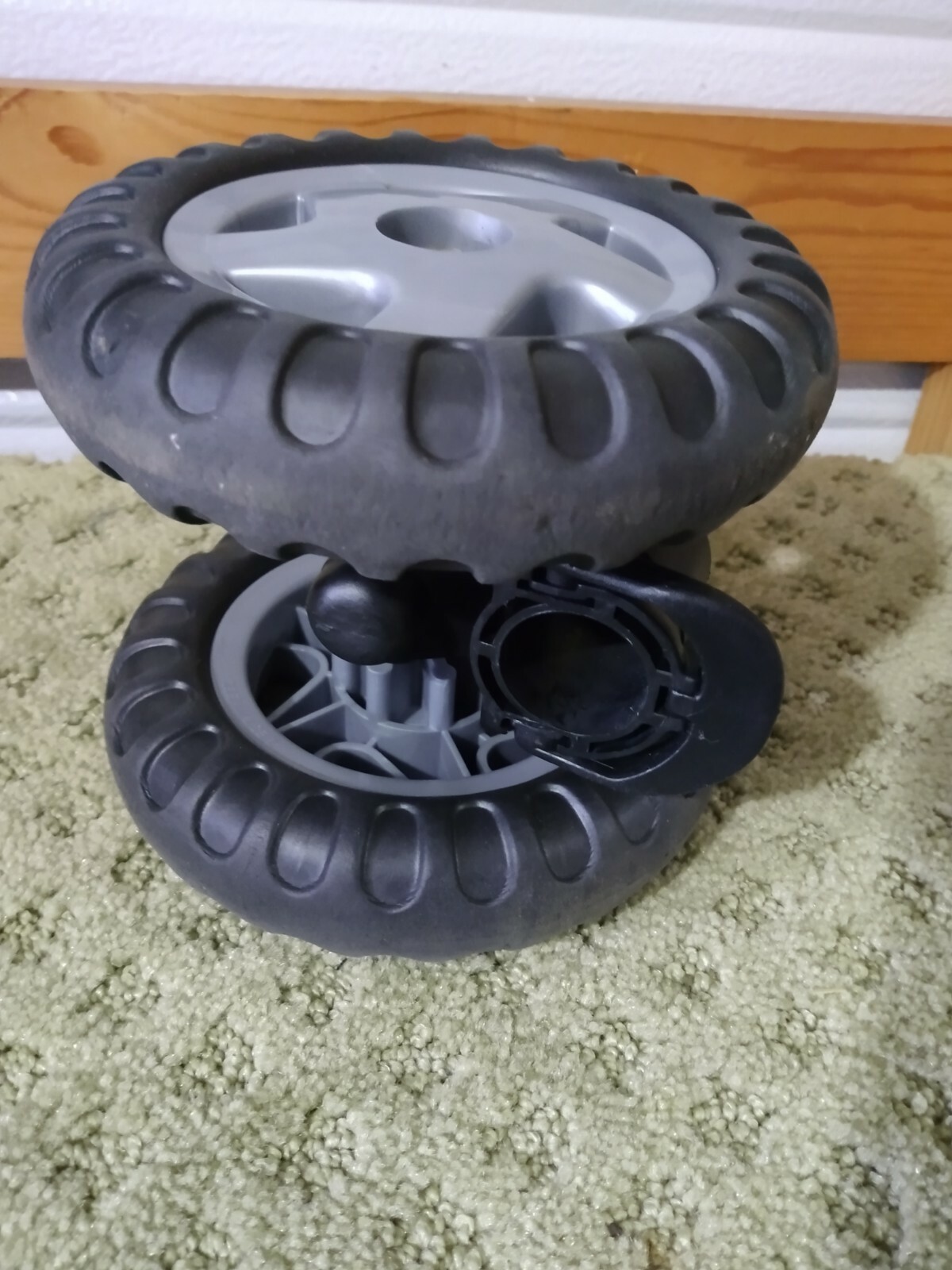 Mothercare nanu Stroller front Wheel Tire only. Size 5 3/8"