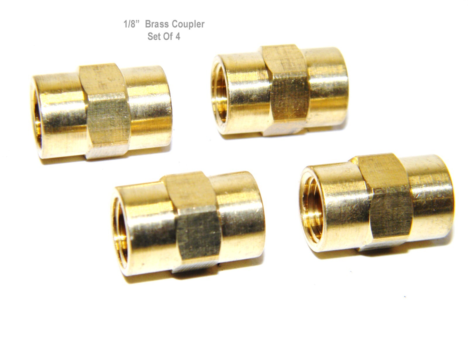 Carpet Cleaning 1/8" FxF Hex Coupler