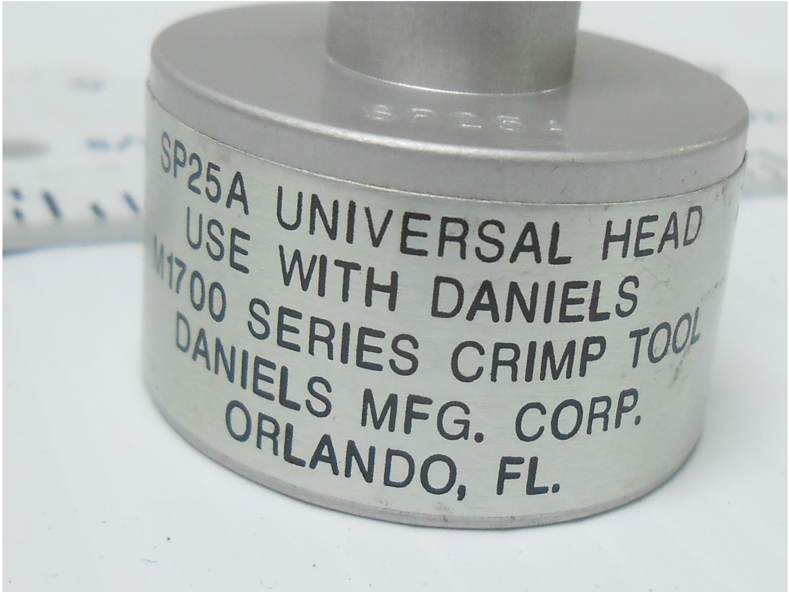 SP25A DANIELS UNIVERSAL HEAD USE WITH M1700 SERIES TOOL NEW OLD STOCK