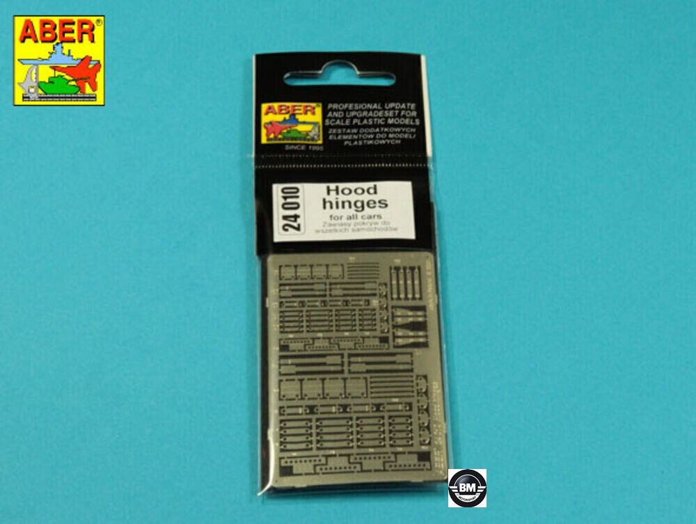 Aber Models Hood hinges for all cars 1:24 hood hinges hood kit 24010