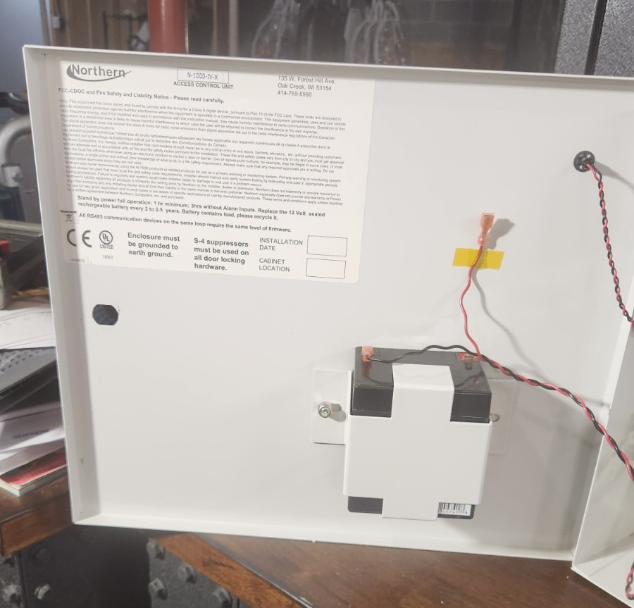 Honeywell Northern Computers N-1000-IV 4-Door Access Controller