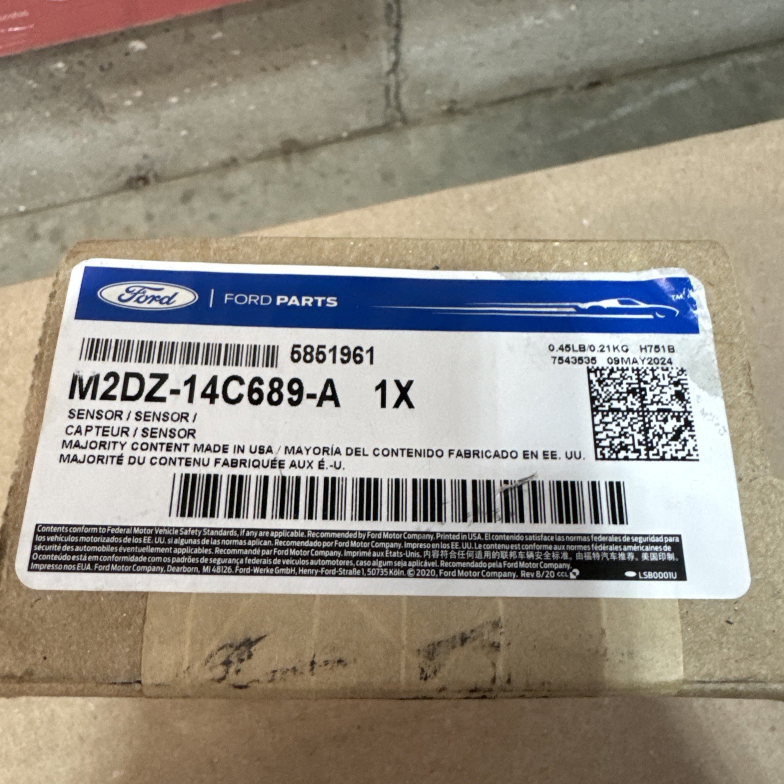 Genuine Ford Blind Spot Radar M2DZ-14C689-A