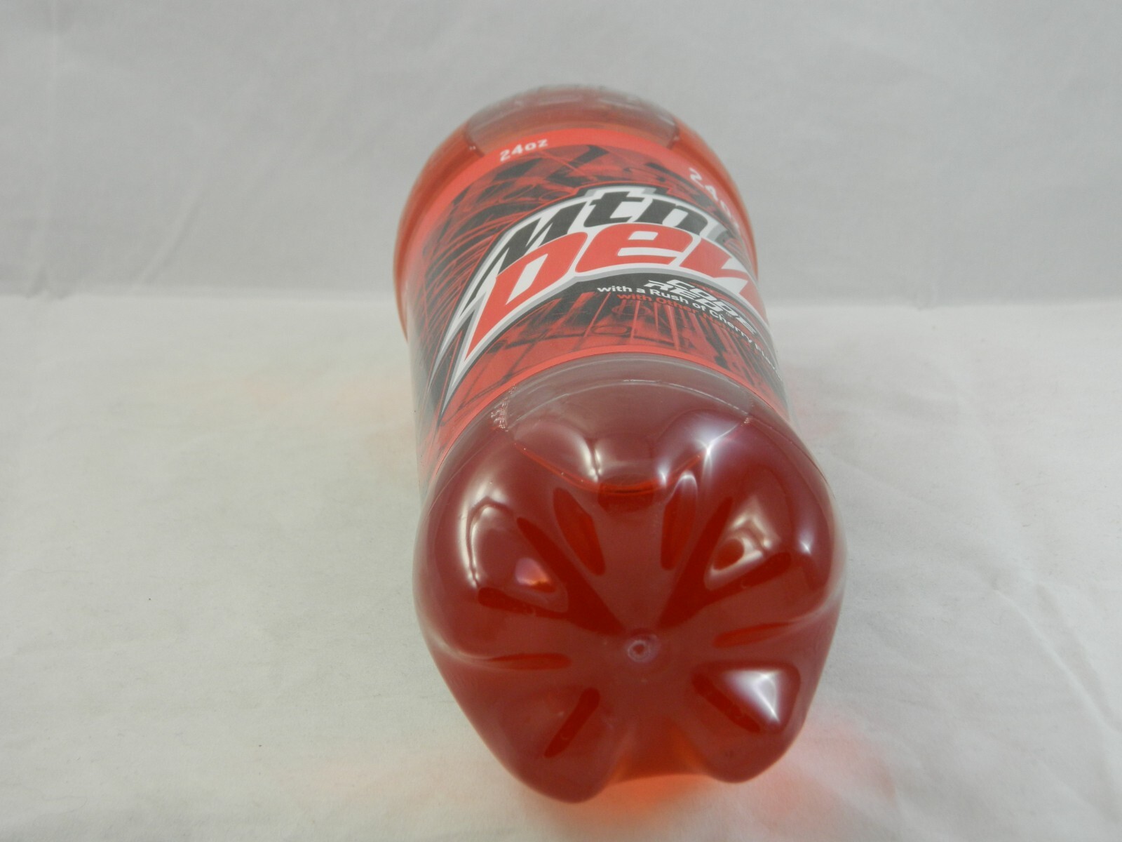 Mountain Dew Code Red Full 24 Oz Bottle 24oz Brand New MTN Discontinued Label