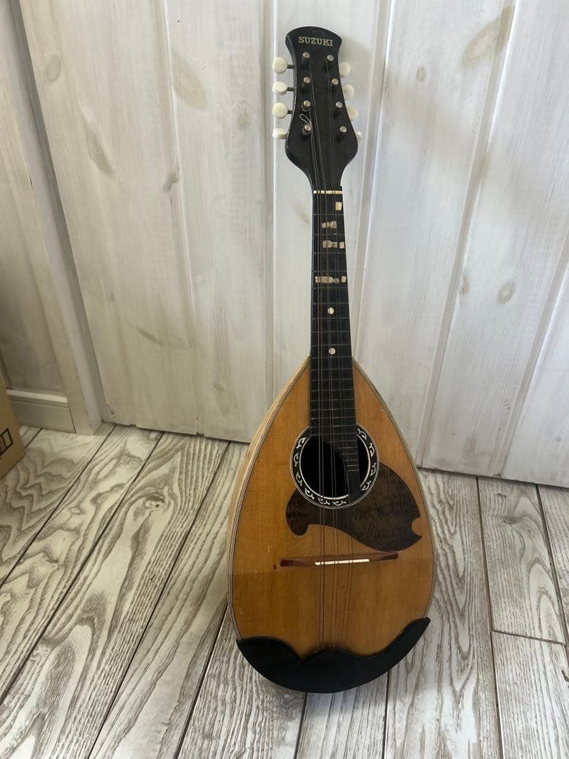 Suzuki Mandolin 8-string No.5 Violin Japan vintage String Wood