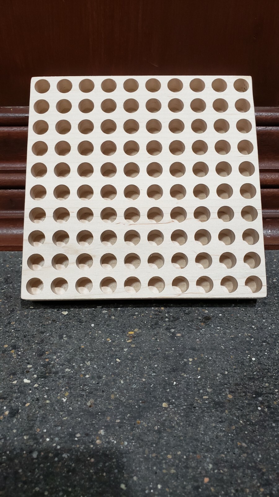 300 BLACKOUT RELOADING TRAY-CNC CUT HARDWOOD HICKORY