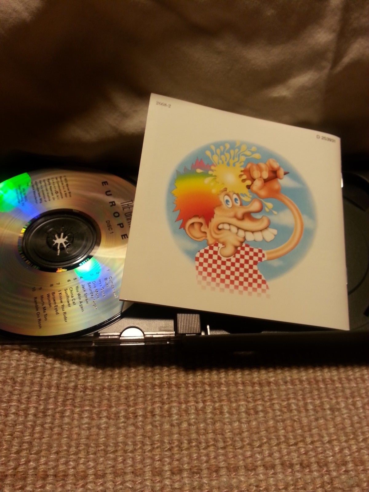 Grateful Dead Europe' 72. 3 Record Set on 2 CDs Compact Discs Warner Brothers