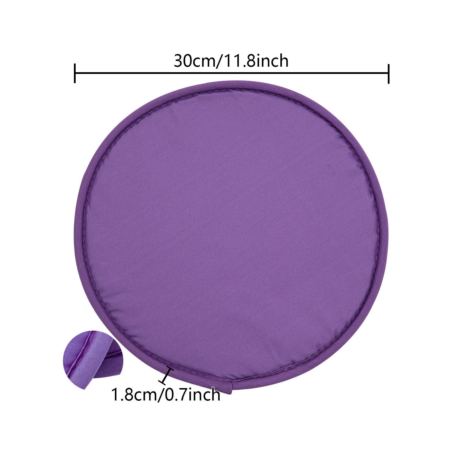 Floor Cushion Pillow Circle Floor Pillow Seating Sponge Cushion
