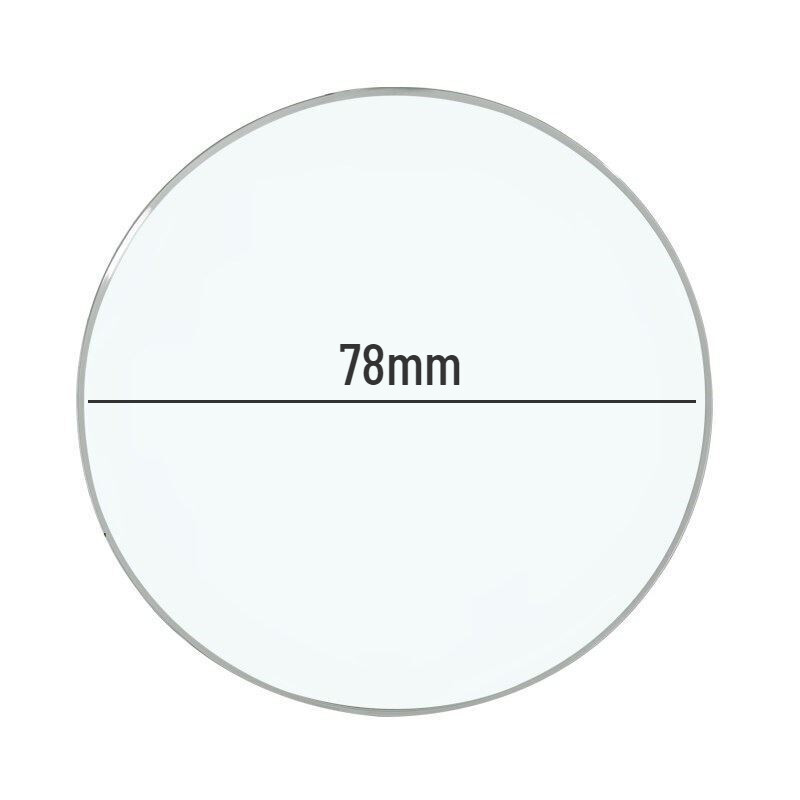 Replacement 78mm Dia Circular Flat Cover Lid for Dial Caliper Test Indicator