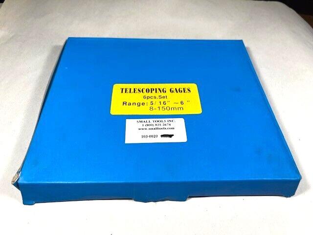 Telescoping gage set 5/16" to 6"