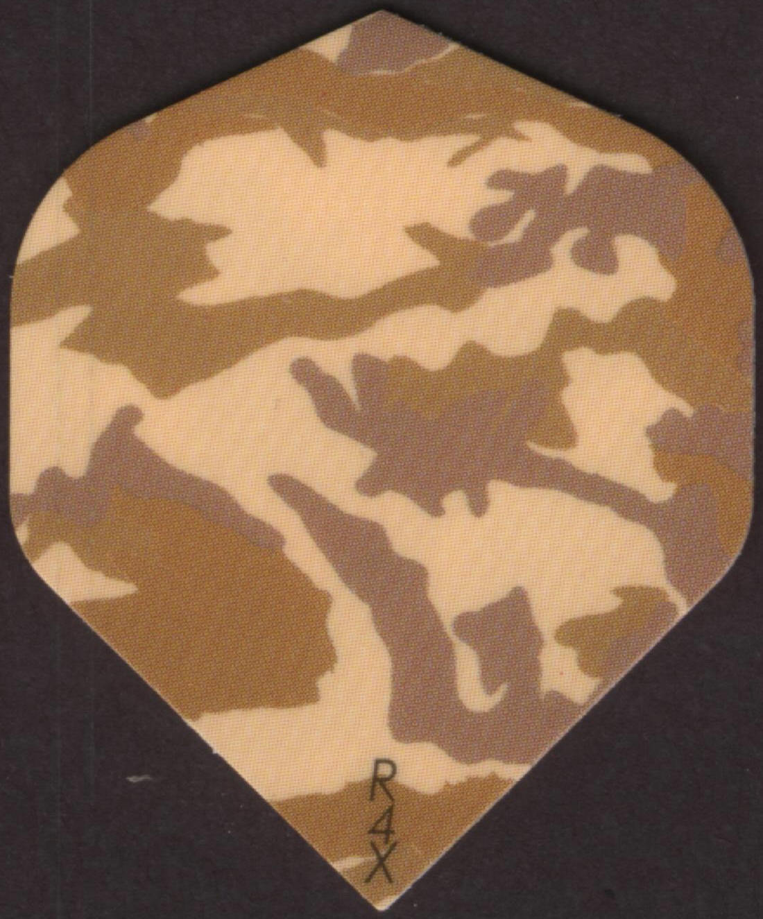 Desert Camouflage Dart Flights: 3 per set