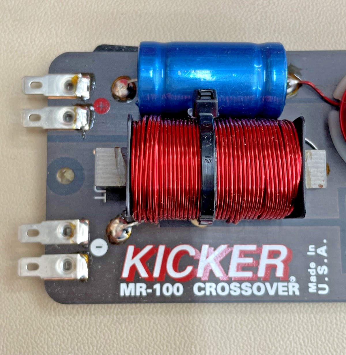Old School Kicker MR-100 Passive Midrange Bandpass Crossover, Only 1, NOS #324