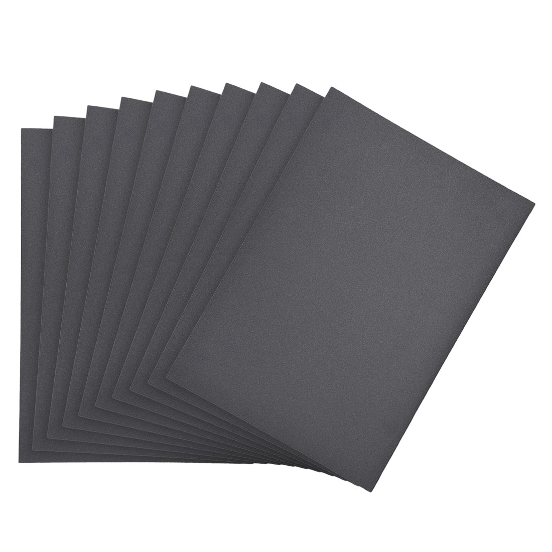 Waterproof Sandpaper Wet Dry Sand Paper Grit of 500 11 x 9inch 10pcs